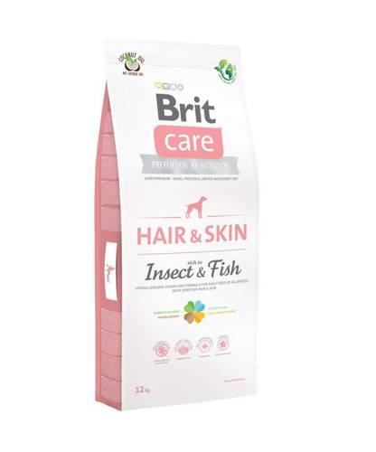 Brit Care Dog Hair&Skin Insect&Fish 12kg