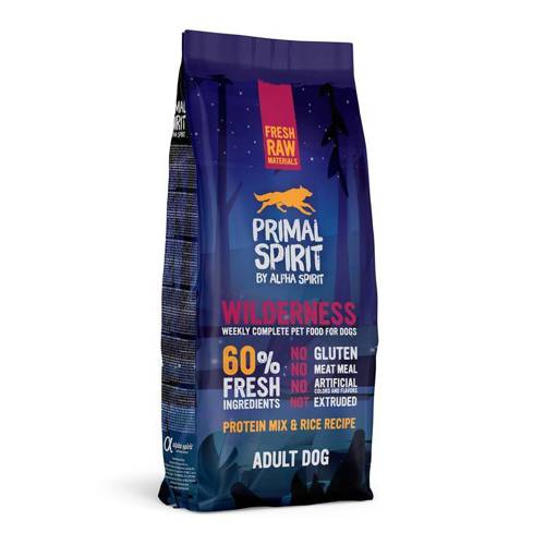 Primal Spirit 60% Wilderness 12kg + GRATIS