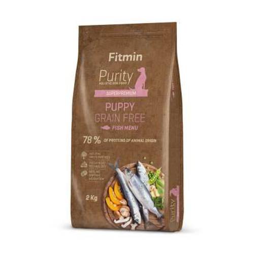 Fitmin Purity GF Puppy Fish 2kg + GRATIS