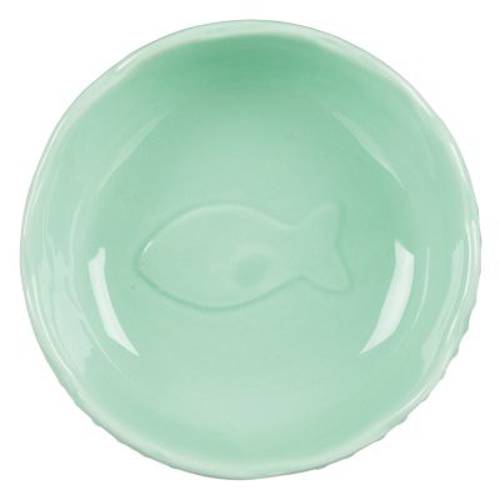 Trixie ceramiczna miska z motywem ryb 250 ml, Ø 13 cm
