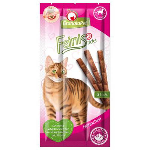 GranataPet Feini Sticks, kurczak 3 x 5 g