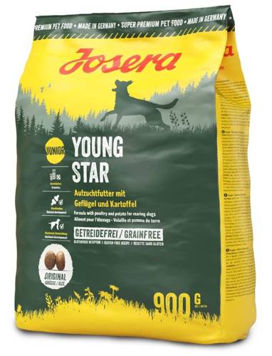 Josera Youngstar dla szczeniąt 5x900g GRATIS