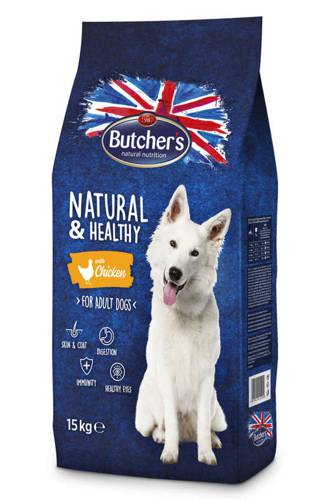 Butcher's Natural&Healthy z kurczakiem 15kg