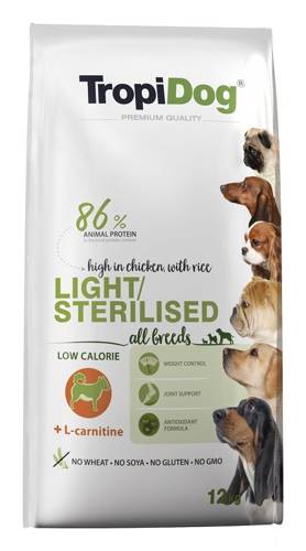 TropiDog Premium Light 12kg