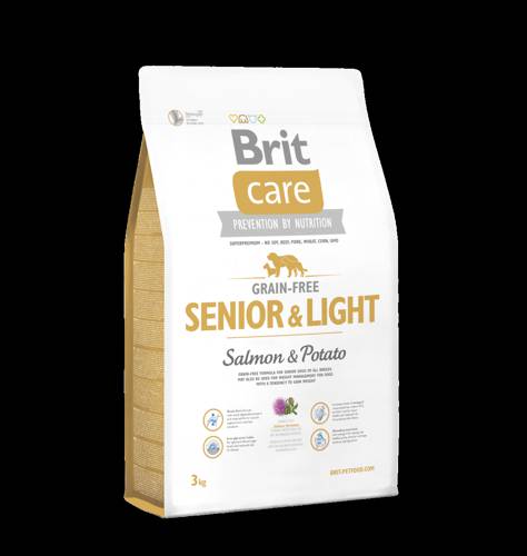 Brit Care Senior & Light Salmon & Potato 3kg