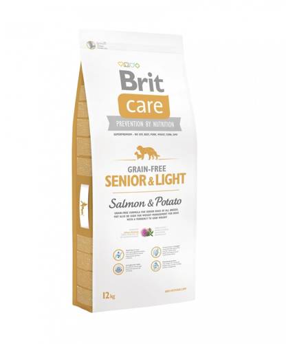 Brit Care Senior & Light Salmon & Potato 12kg