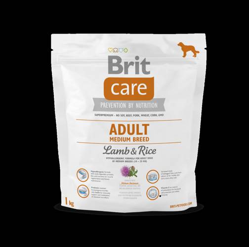 Brit Care Adult Medium Breed Lamb & Rice 1kg