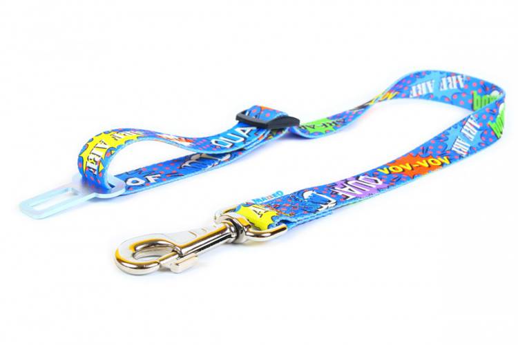 Zapięcie Samochodowe - Graffiti Niebieskie 0885 25MM 45-75CM