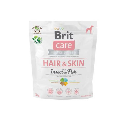 Brit Care Dog Hair&Skin Insect&Fish 1kg