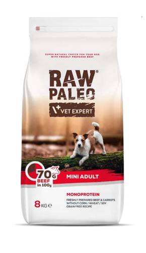 Raw Paleo Mini Adult wołowina 8kg