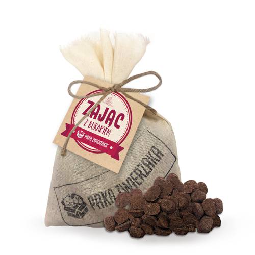 Paka Zwierzaka ciastka zając z burakiem 200g