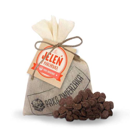 Paka Zwierzaka ciastka jeleń z marchewką 200g