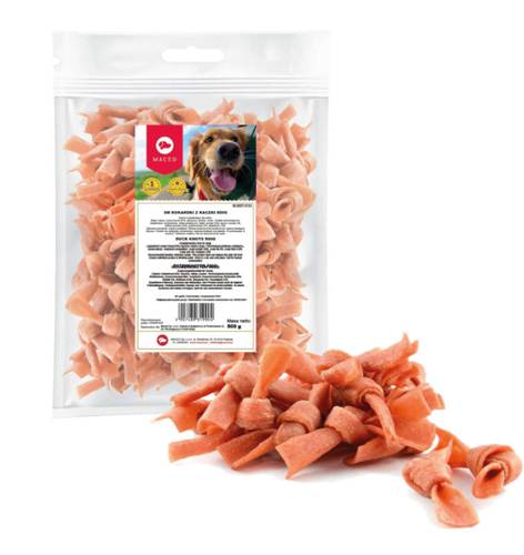 Maced Węzełki z kaczki 500g