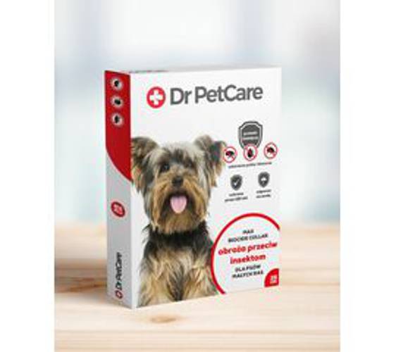 DrPetCare MAX Biocide Collar Obroża na pchły i insekty dla psa rasy małej 38 cm