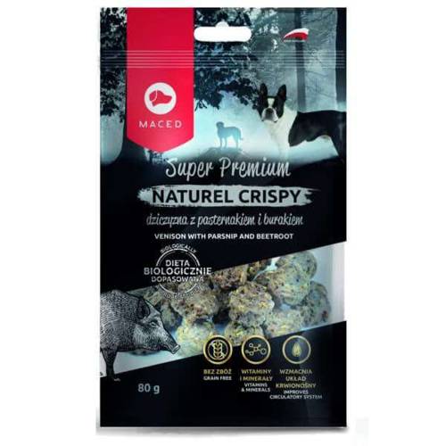 Maced Premium Naturel Cripsy dziczyzna 80g