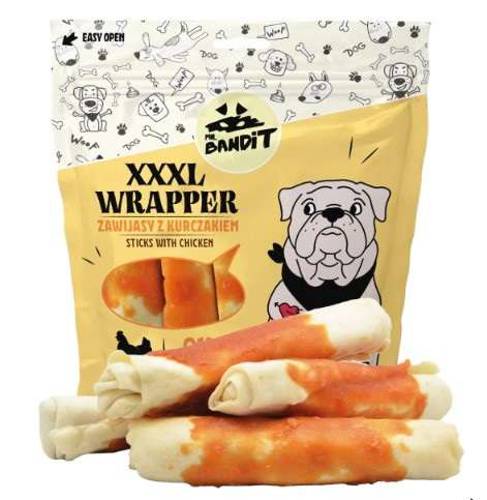 Mr. Bandit Wrapper XXXL zawijas z kurczakiem 500g
