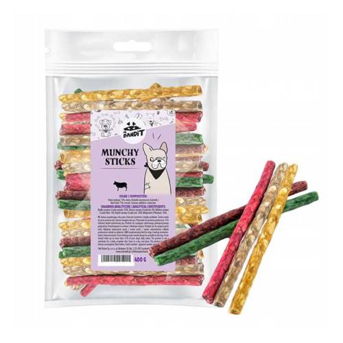Mr Bandit Munchy Sticks Medium 600g