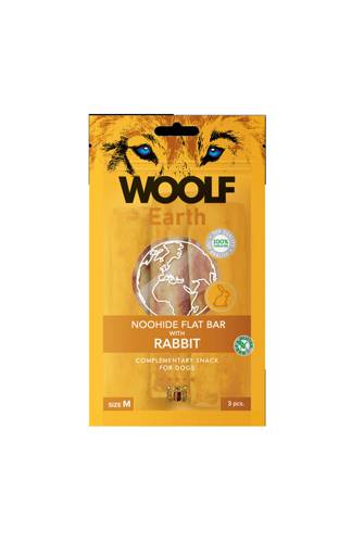 WOOLF Earth Noohide Stick z królikiem M 90g