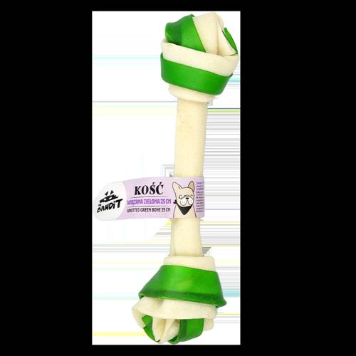 Mr Bandit Kość wiązana zielona 25cm