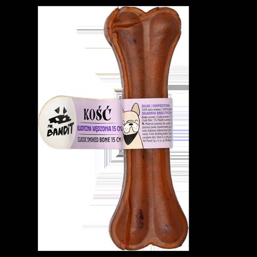 Mr Bandit Kość klasyczna wędzona 15cm