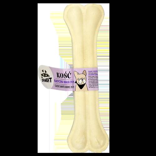 Mr Bandit Kość klasyczna biała 20cm