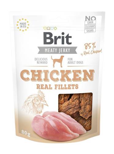 Brit Jerky Snack- Chicken Fillets 200g