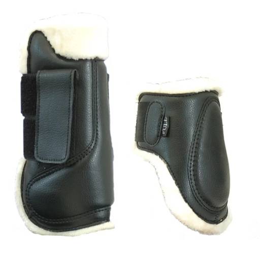 Komplet ochraniaczy Teddy Fleece Canter Club