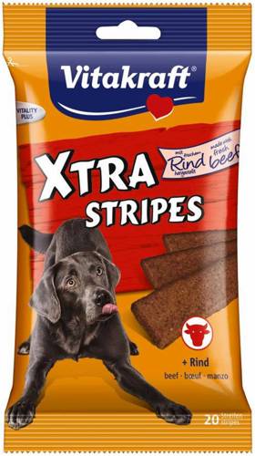 Vitakraft Xtra Stripes z wołowiną 200g
