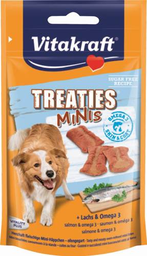 Vitakraft Treaties Minis 48g z Łososiem i Omega3