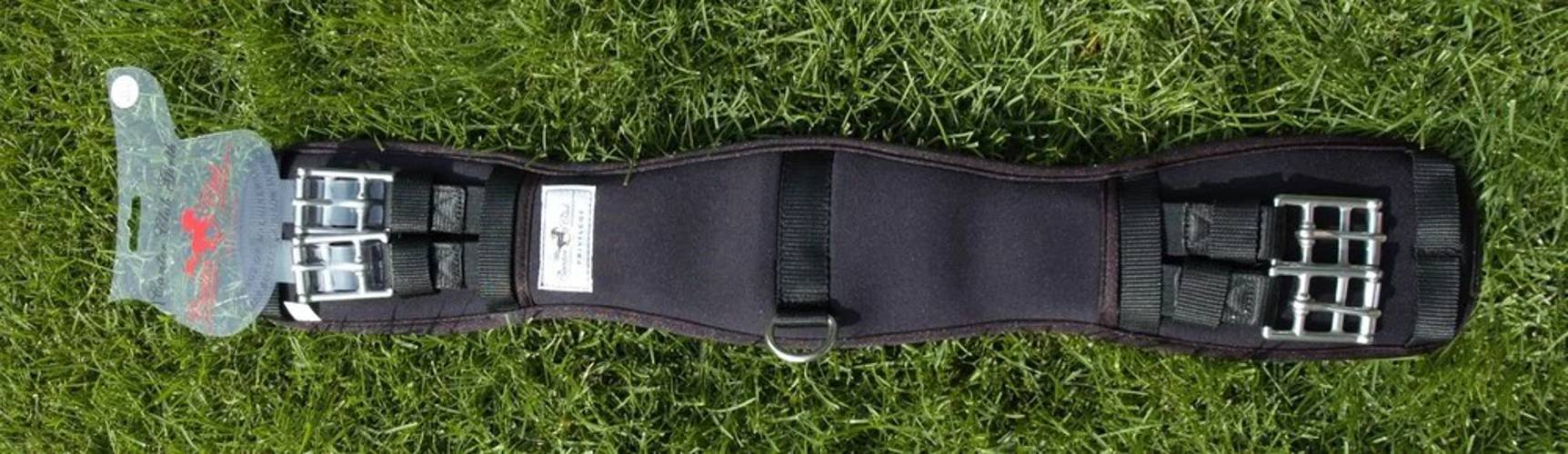 Popręg ujeżdżeniowy Memory z gumami - Canter Club