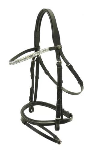 Ogłowie COMPETITIO CRISTALLUS - Canter Club