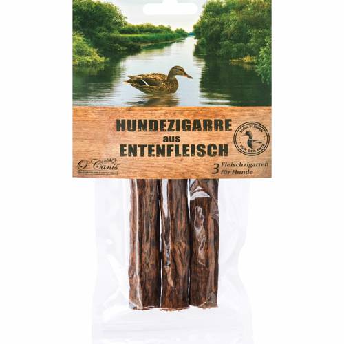 O'Canis Oryginalne cygara z kaczki - 3szt. przysmak dla psa 73g