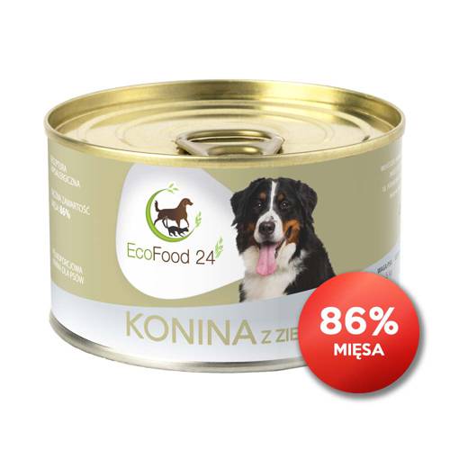 Konserwa dla psa - Konina z ziemniakami 410g