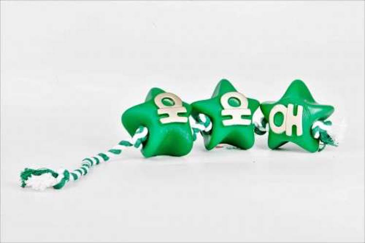 DINGO ZABAWKA DLA PSA SZNUR ŚWIĄTECZNE GWIAZDKI