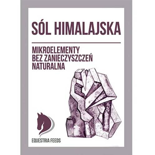 Sól różowa 5-5,5 kg – duża lizawka dla koni, 100% sól himalajska - Equestria Feeds