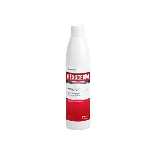 Hexoderm szampon dermatologiczny dla psa i kota 500ml