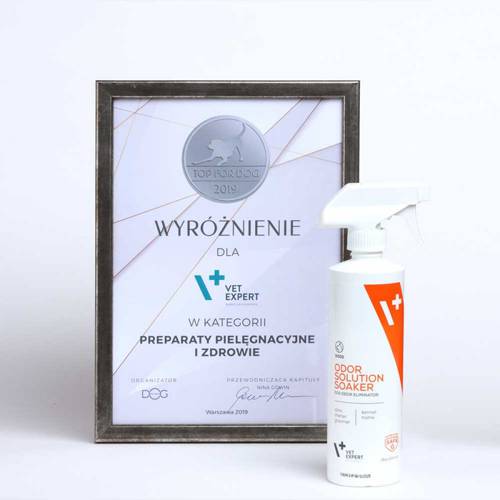Vet Expert Dog Odor Eliminator neutralizator zapachów psów 500ml