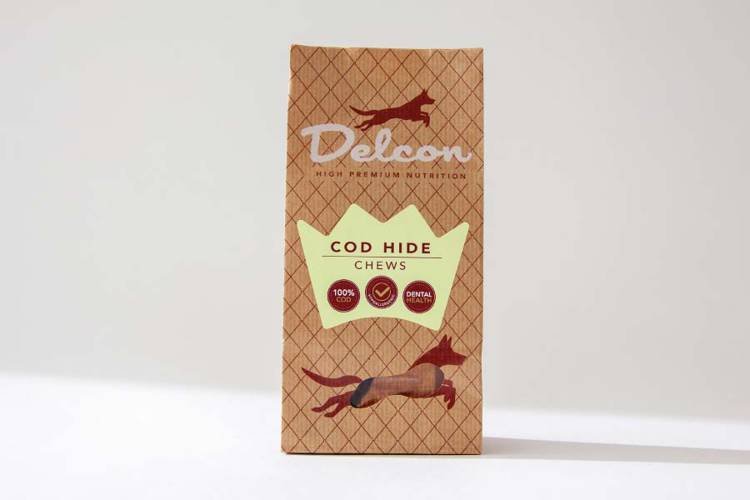 Delcon Premium Cod Chew gryzaki premium z dorsza 12sztuk