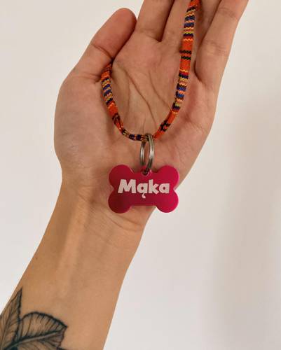 Adresatka w kształcie kości