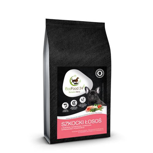 Karma sucha dla psa - Szkocki łosoś z koprem, szpinakiem, fenkułem, szparagami i pomidorem 6kg