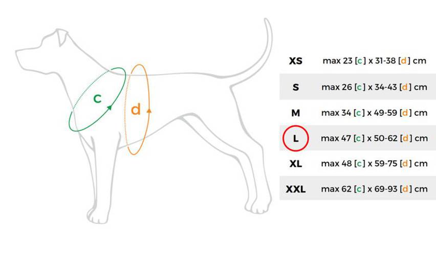 amiplay Szelki regulowane Grand Soft Reflective L Różowy