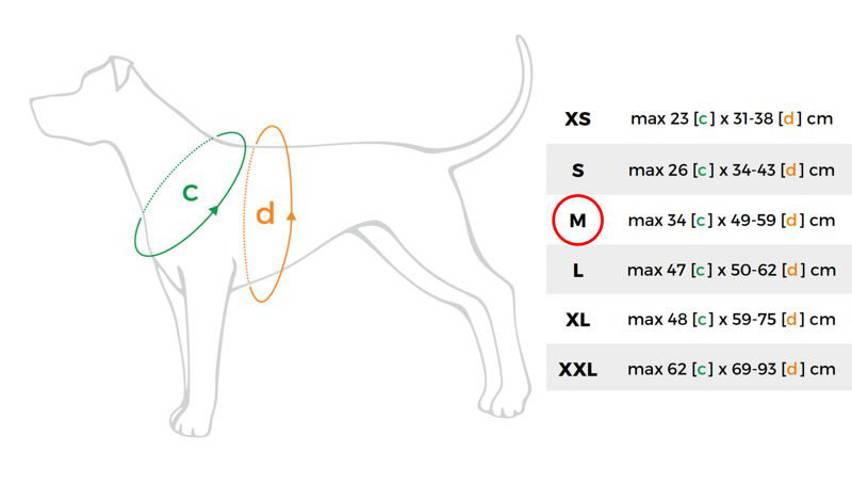 amiplay Szelki regulowane Grand Soft Reflective M Niebieski