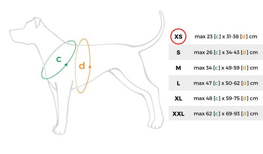 amiplay Szelki regulowane Grand Soft Reflective XS Różowy
