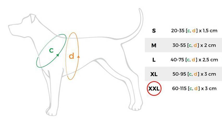 amiplay Szelki regulowane Cotton XXL Beżowy