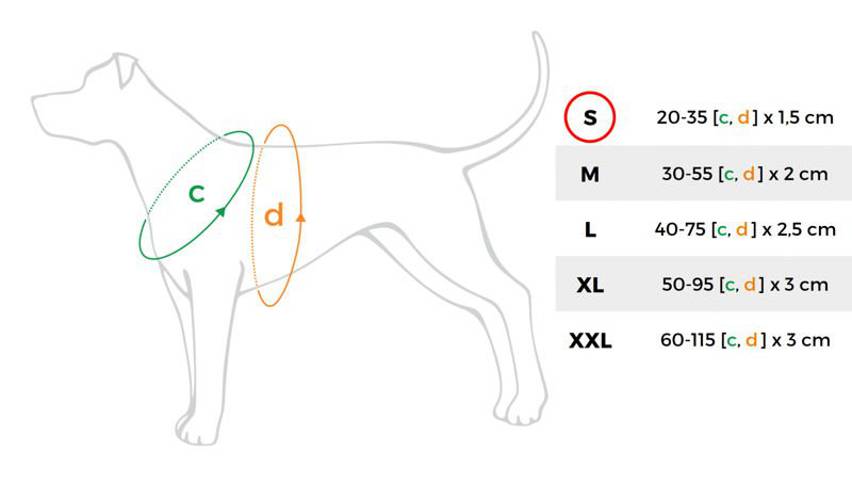 amiplay Szelki regulowane Cotton S Pomarańczowy