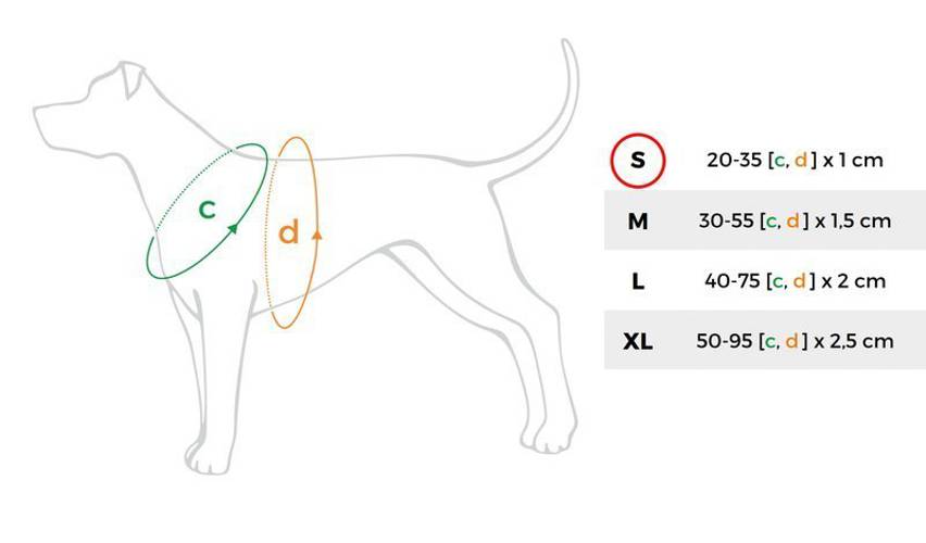 amiplay Szelki regulowane Shine S Czarny