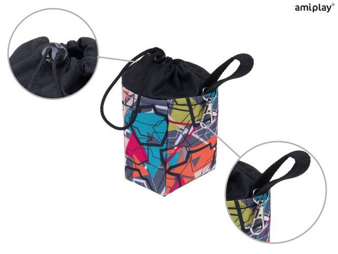 amiplay Torebka na przysmaki Adventure Abstrakcja