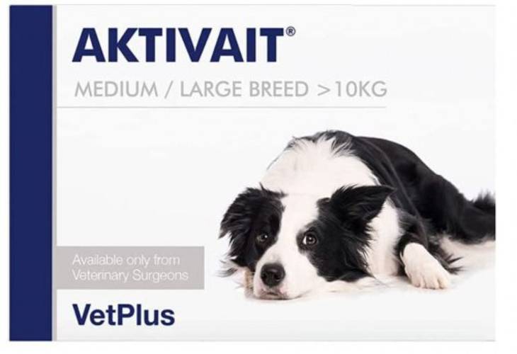 AKTIVAIT® wsparcie seniora średnie i duże rasy 60 kapsułek