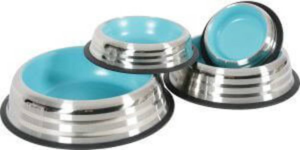 MISKA ANTYPOŚLIZGOWA 1L NIEBIESKA