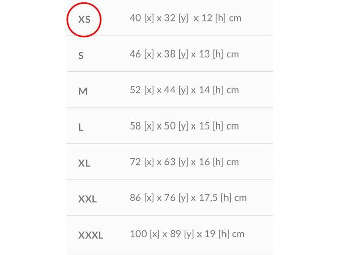 amiplay Legowisko owalne Basic XS